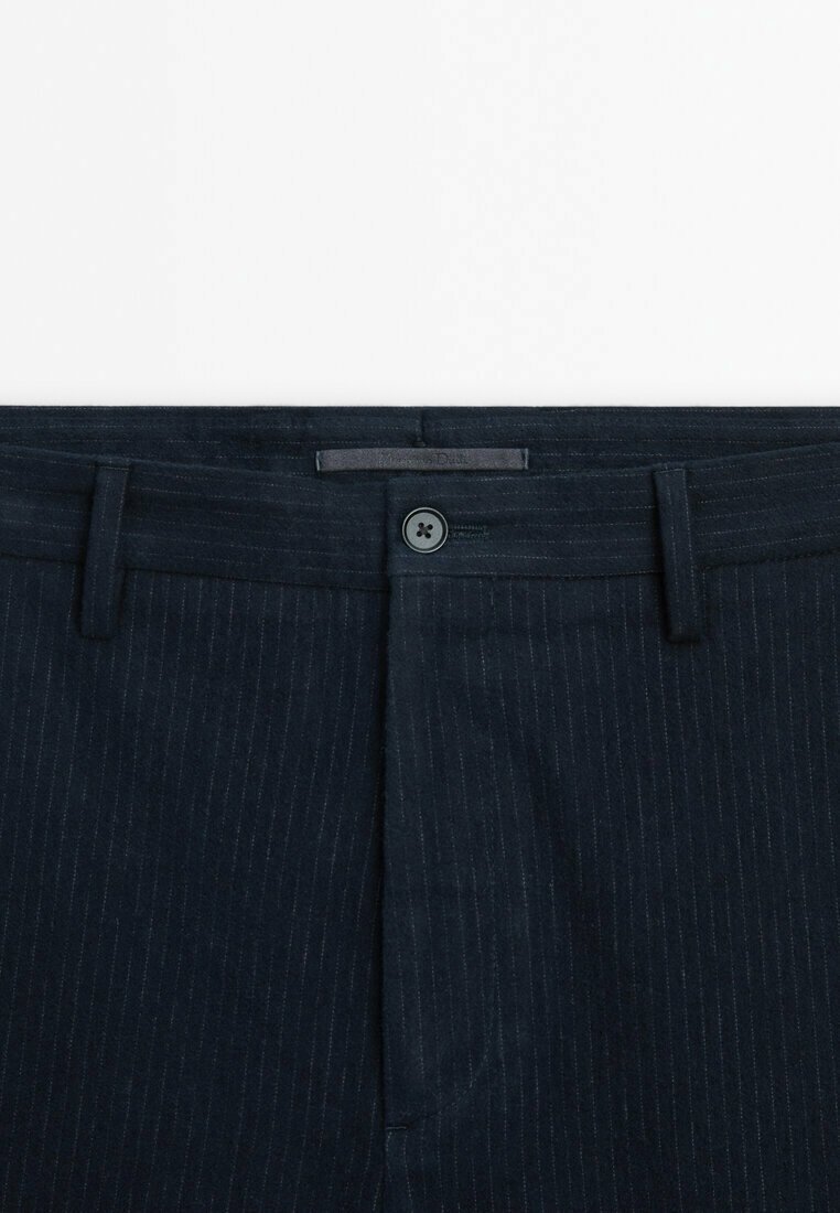 Massimo Dutti Chino - donkerblauw