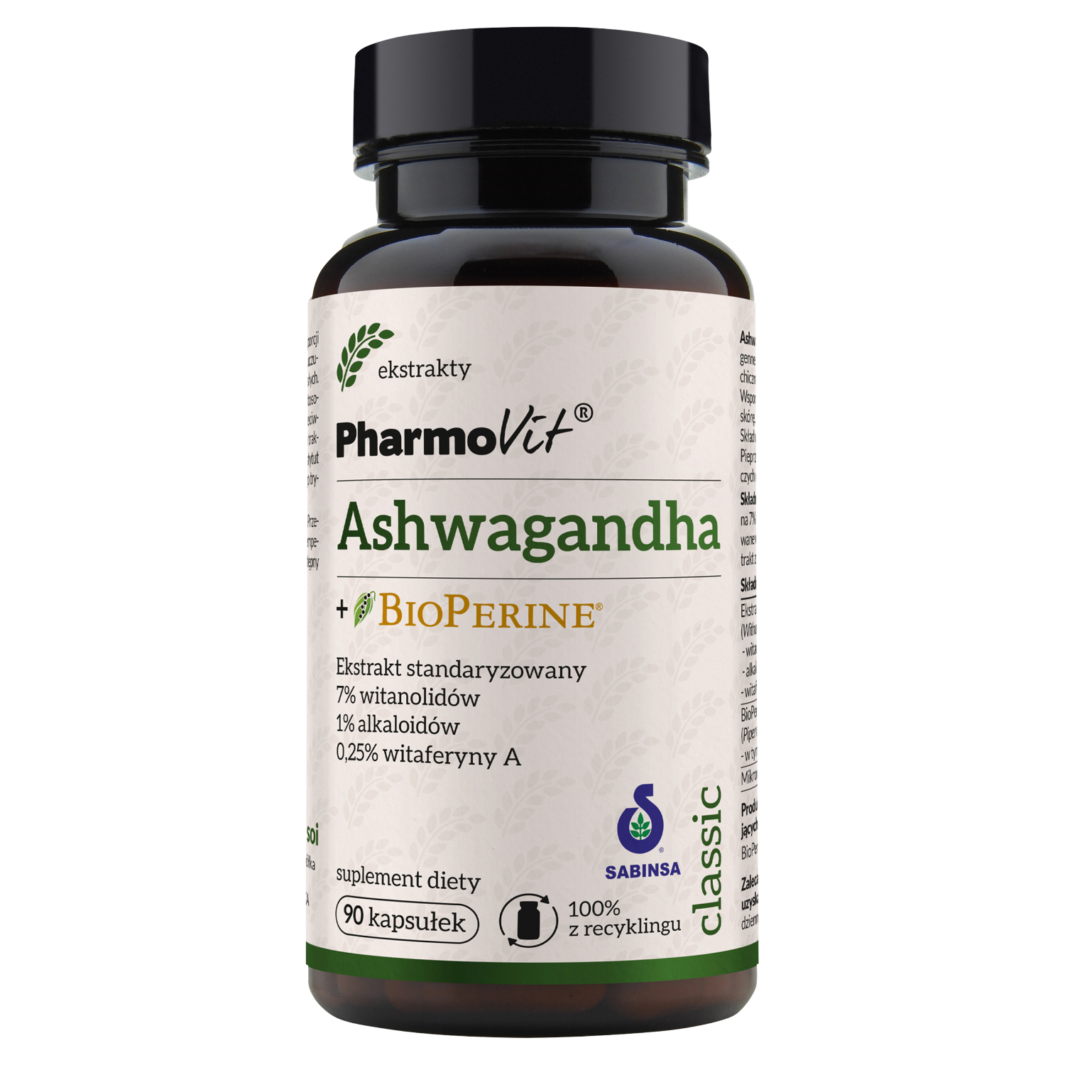 Pharmovit Ashwagandha + Bioperine
