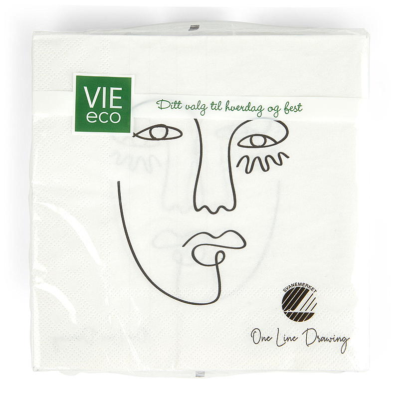 Vie Home Servietten, 20er-Packung, 33 x 33 cm