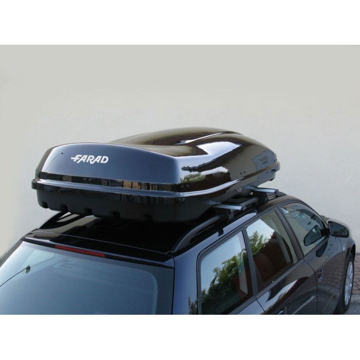 FARAD F3 680 LT ROOF BOX METALLIC BLACK