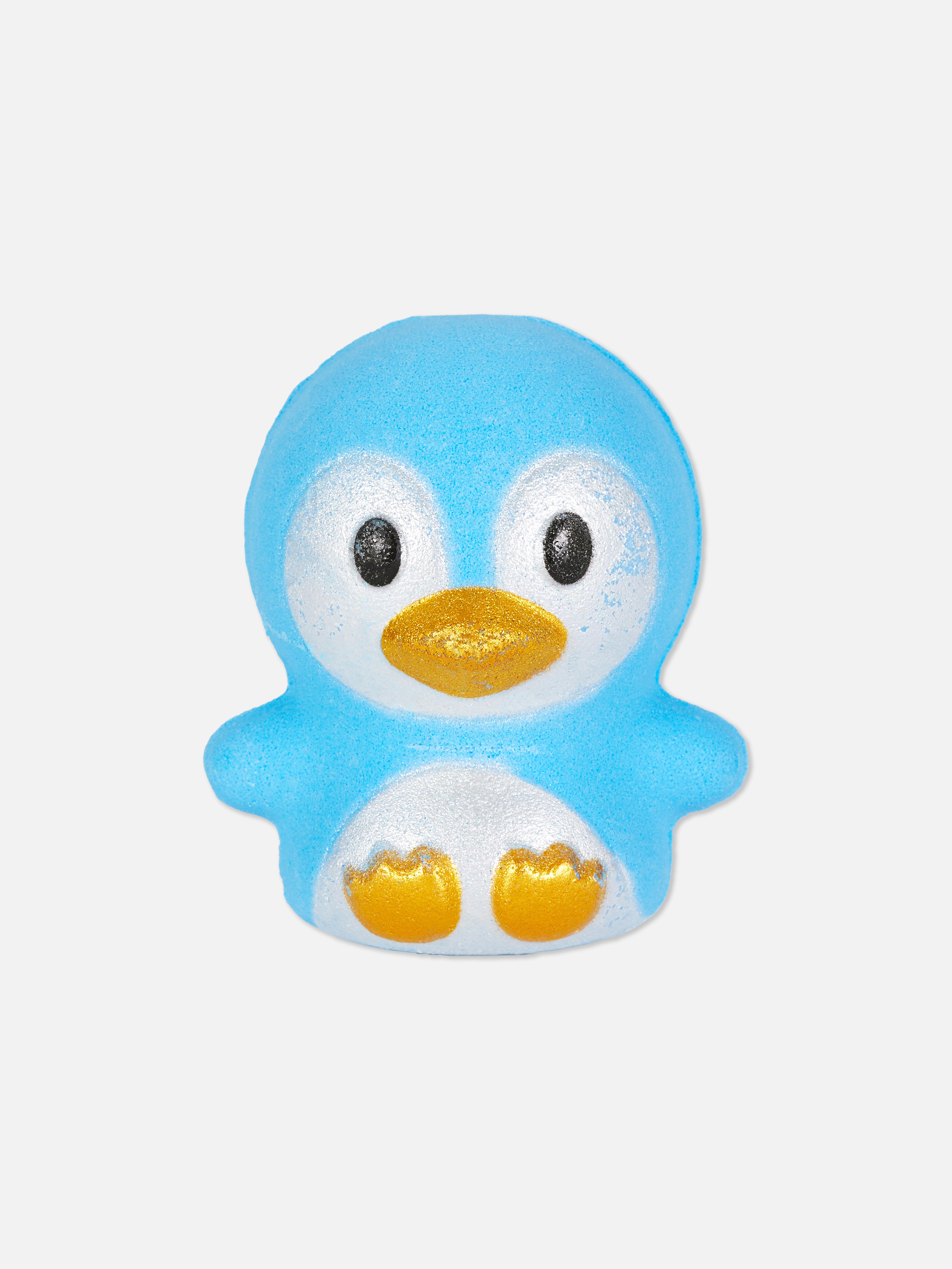 Pinguin-Badebombe Eine Badebombe in Form eines Pinguins