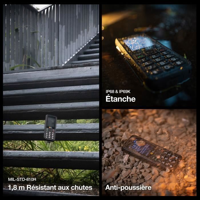 Seniorenhandy – AGM – M9 4G – IP68 wasserdicht – Dual-SIM – 128 GB