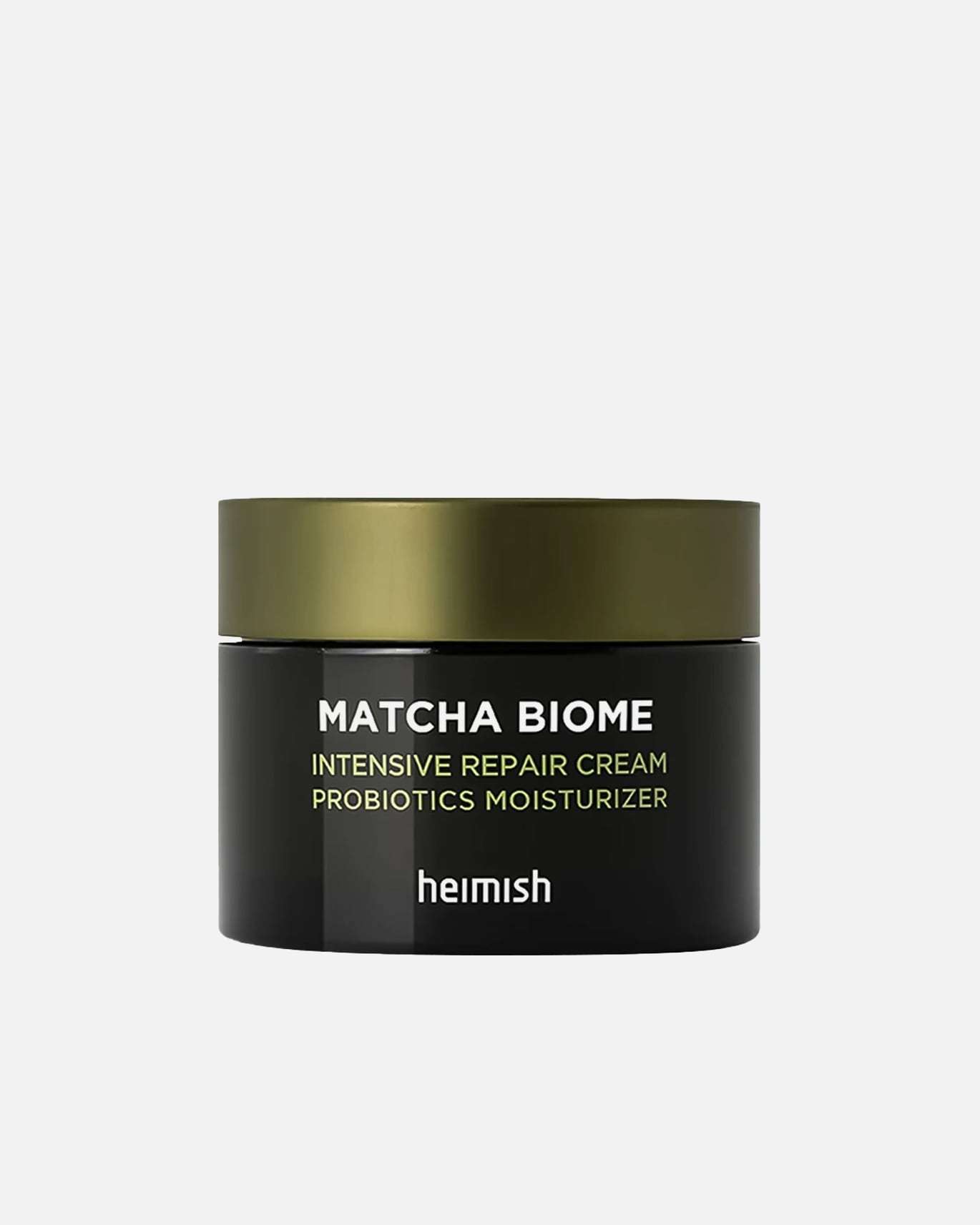 „Heimish“ paakių pagalvėlės su „Matcha Biome“ intensyviai atkuriamuoju kremu, 50 ml