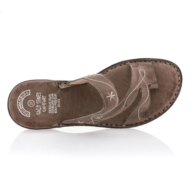 Beige flip-flops / sandaler til dame