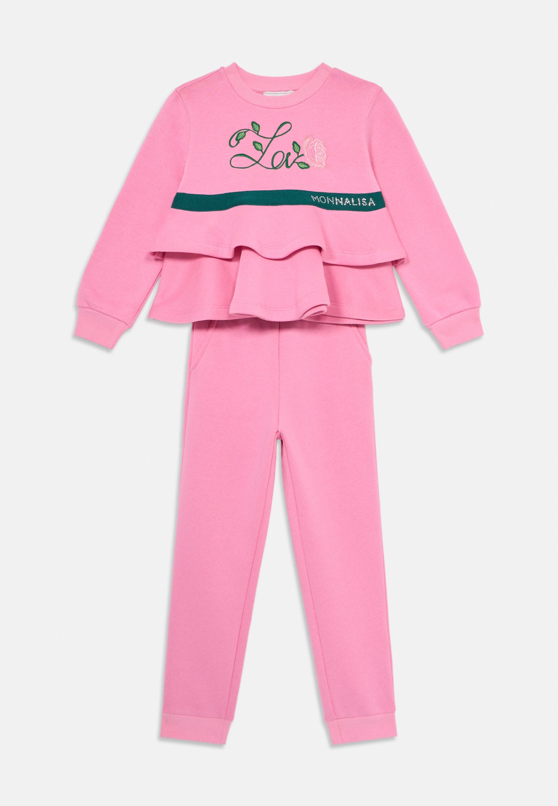 Monnalisa COMPLETO - Verryttelypuku - rosa persikka