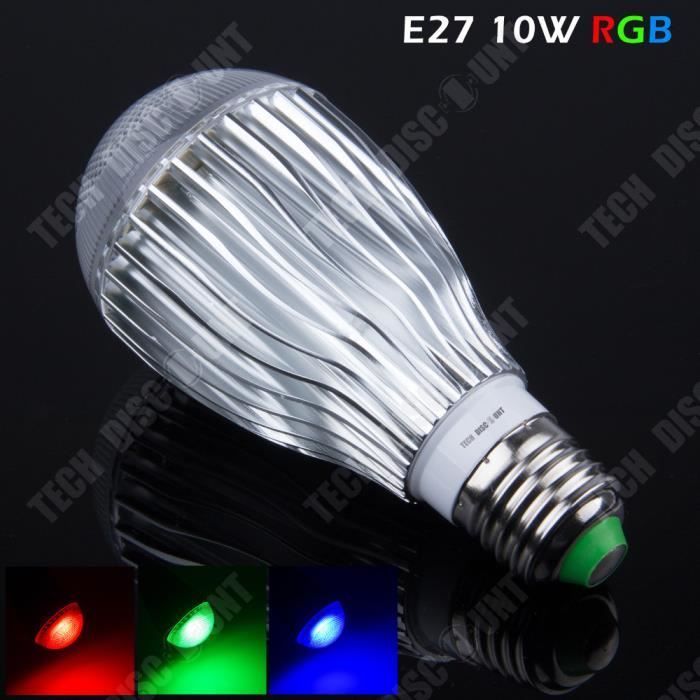 Bombilla LED - TD® - E27 - Blanco frío - Conectividad inteligente - 10W - 16 colores