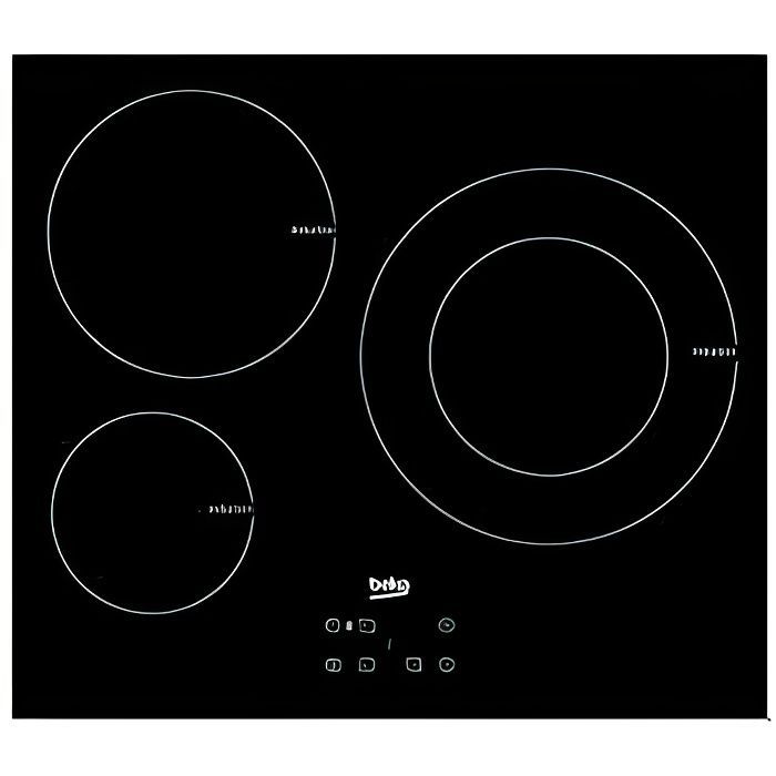 BEKO Induction Hob - HII63402MT - Black - 3 Cooking Zones - 5700 W
