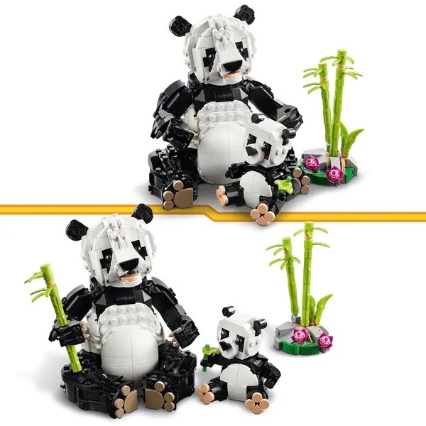 LEGO Creator 31165 3-у-1 Дивље животиње: Породица панда