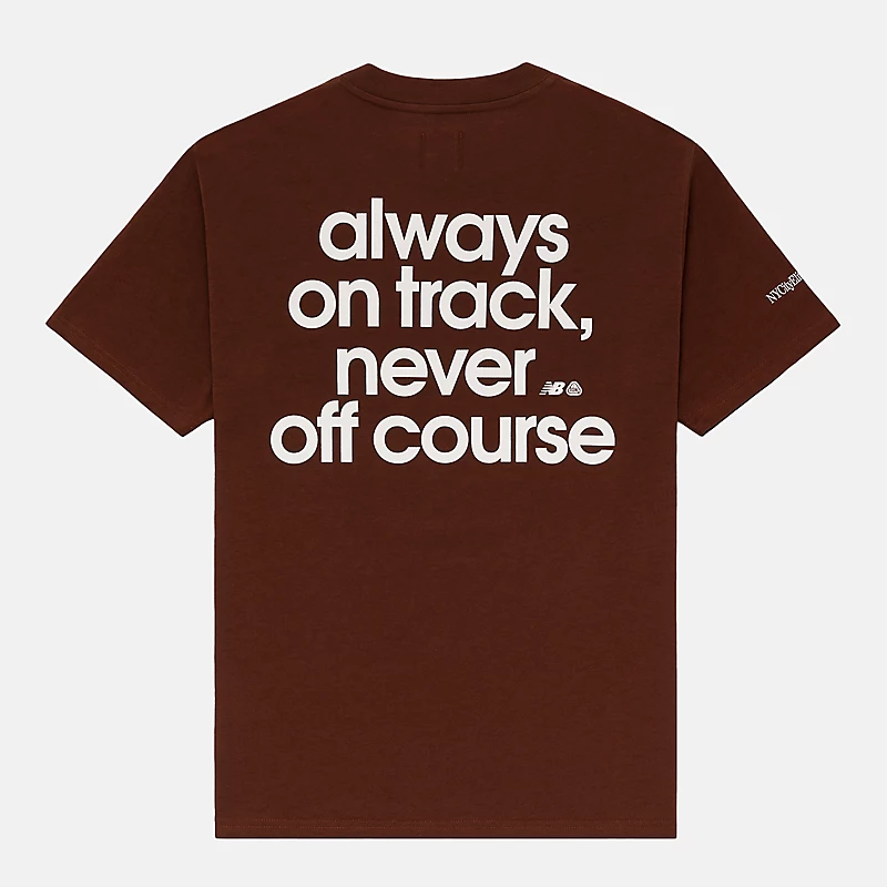 Férfi MADE in USA póló Track - RICH OAK