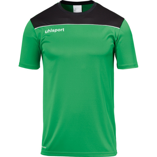  Uhlsport Offense 23 Poliészter Póló Zöld/fekete/fehér