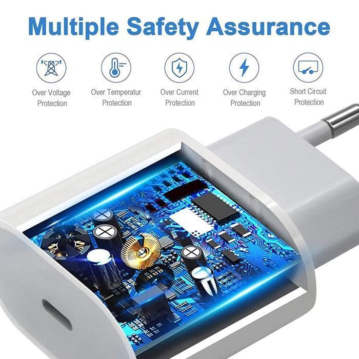 Cargador rápido USB-C de 25 W + cable USB-C a USB-C para Samsung Galaxy A25 5G de 6,5