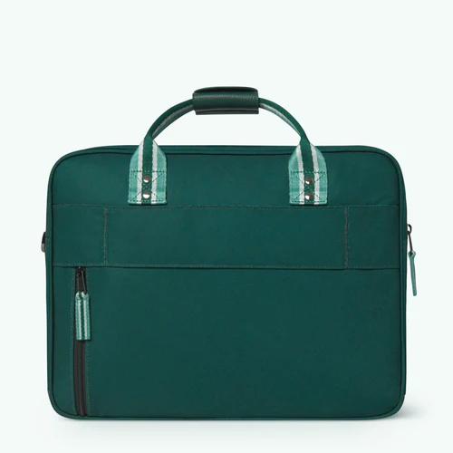 Cabaia Lima green laptop bag