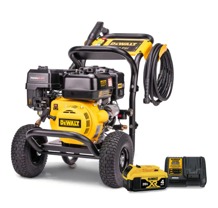 DEWALT 3400 PSI 2,5 GPM hidegvizes magasnyomású mosó AAA axiális kiöntőszivattyúval