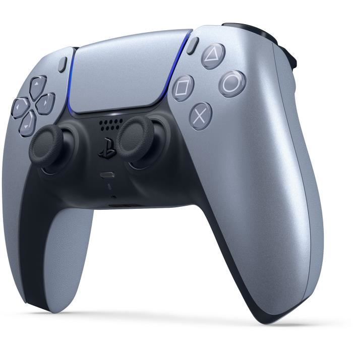 PS5 Digital Bundle (without disc drive): PlayStation 5 console (Slim model) + 2nd PS5 DualSense Silver wireless controller