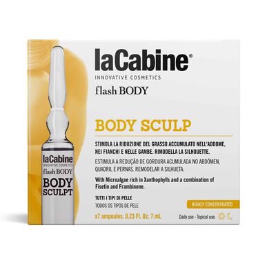 Ampollas laCabine para Body Flash Body Body Sculpt 7 x 7 ml 7 x 7 ml