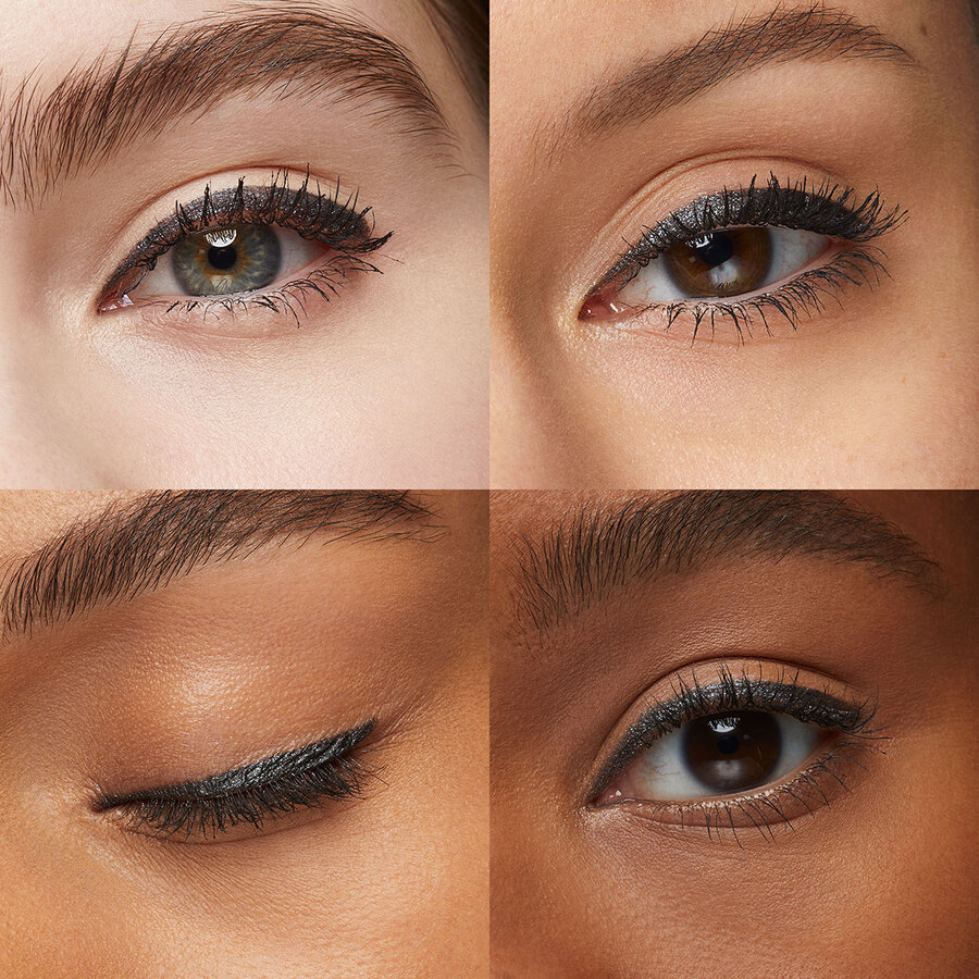 Intensivfarbener, lang anhaltender Eyeliner 21 Schieferschwarz