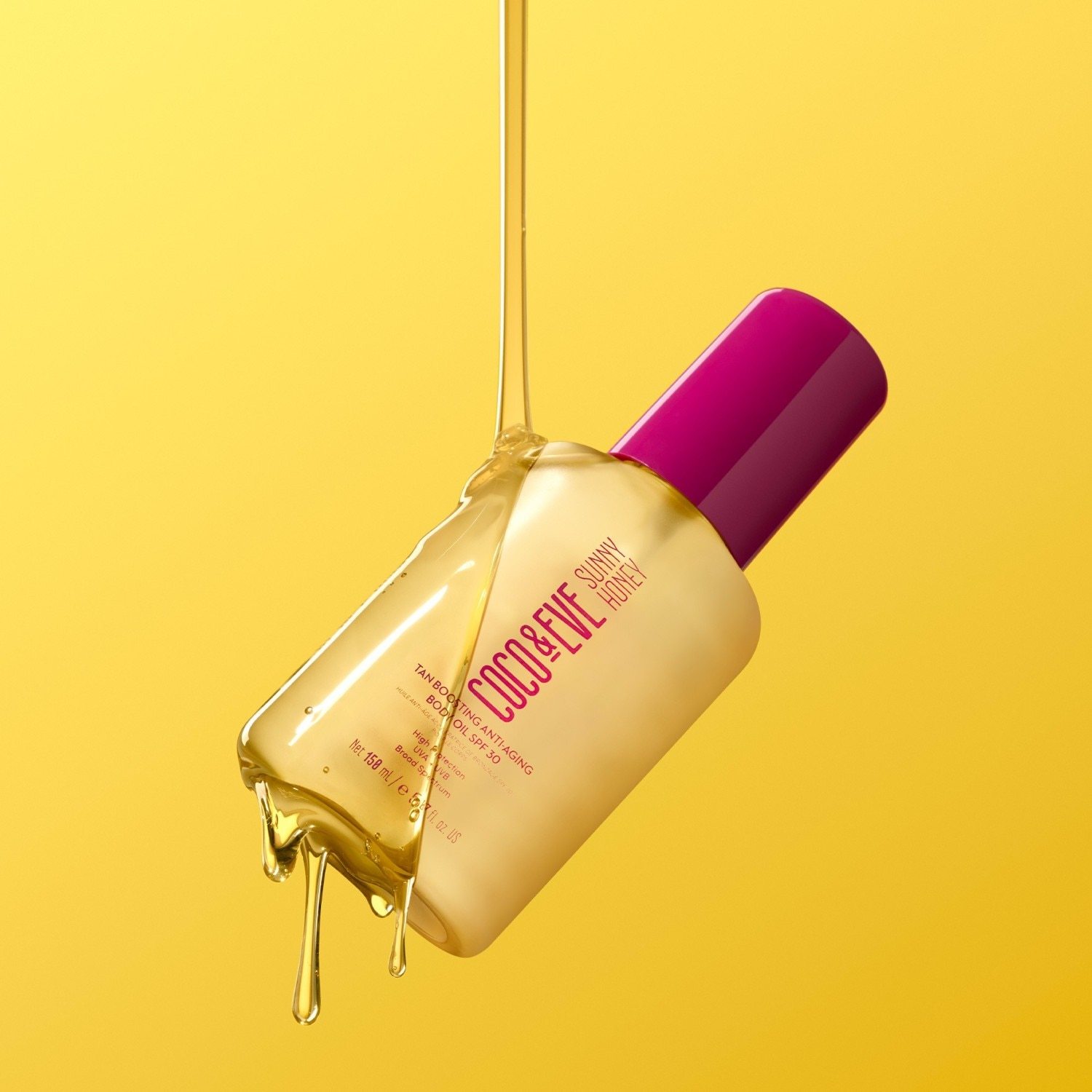 Coco & Eve Sunny Honey sprej za sunčanje, ulje za tijelo protiv starenja za poboljšanje tena SPF 30 – 150 ml