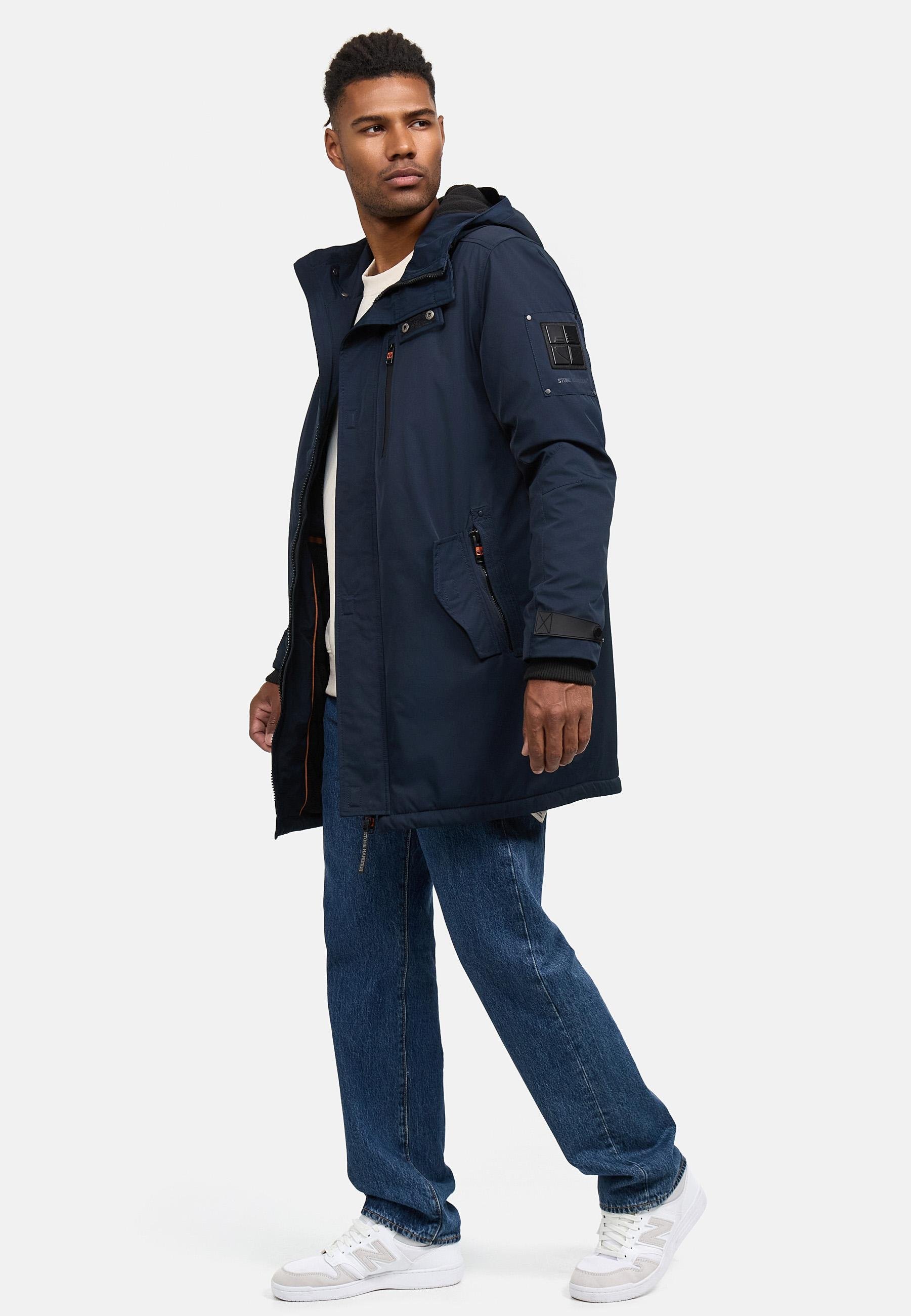 STONE HARBOUR LANZOO - Parka - donkerblauw