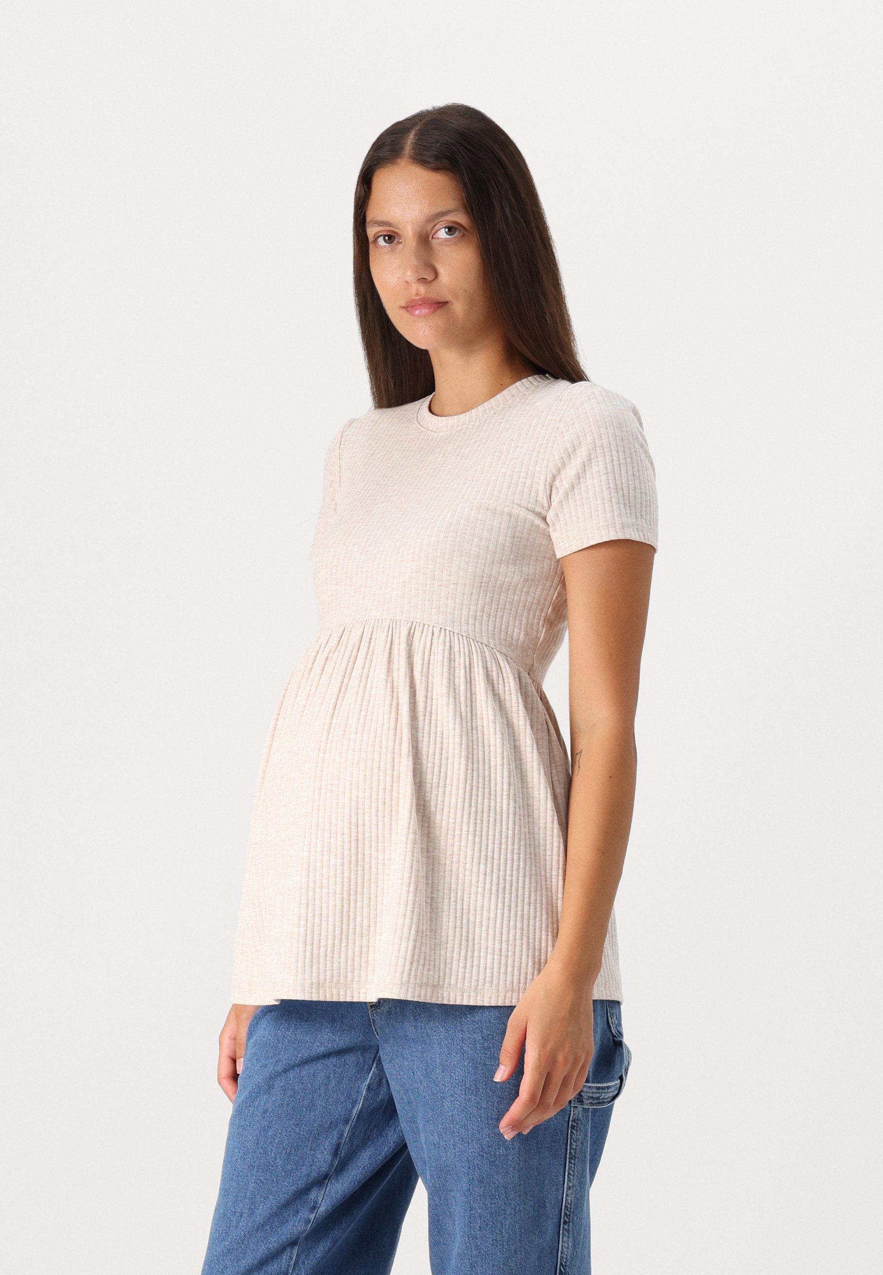 ALLEEN ZWANGERSCHAPS-OLMMALAYA - Basic T-shirt - puimsteen