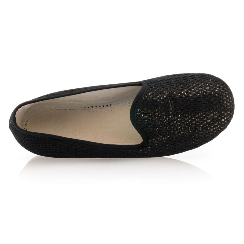 Pantuflas negras para mujer