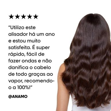 Plancha alisadora de vapor profesional L'Oréal Professionnel SteamPod 4 Edición Limitada Glacial Utopia 1 unidad 1 unidad
