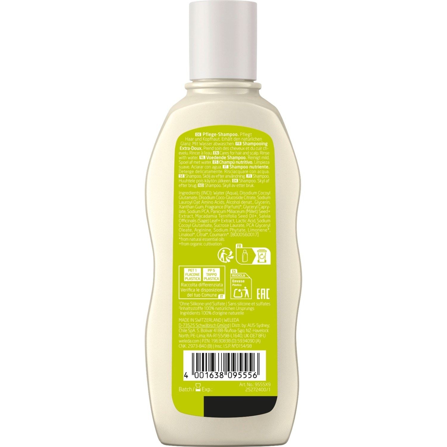Weleda sorų priežiūros šampūnas - 190 ml