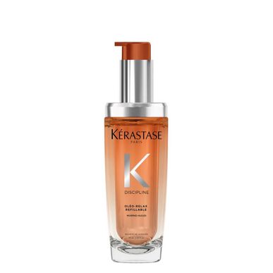 Kérastase Discipline Oléo-Relax Recarregável Recarga Óleo para Cabelo Volumoso e Rebelde 75 ml 75 ml