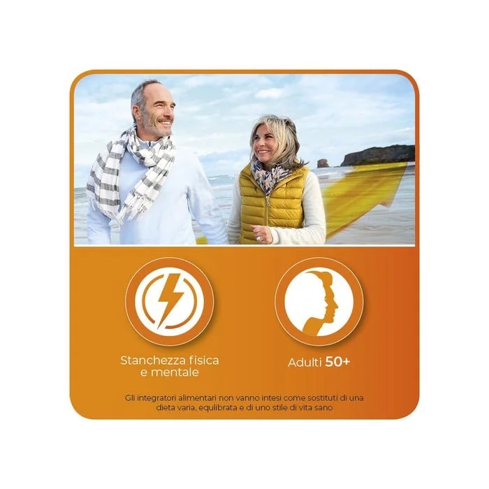 SUSTENIUM Sustenium Plus 50+ Voedingssupplement voor fysieke en mentale energie 16 zakjes