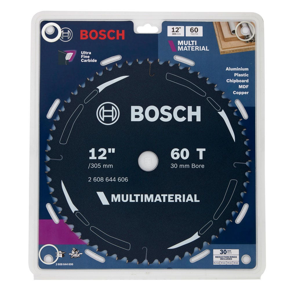 Disc de tăiere multifuncțional BOSCH TCT 305 mm 60 dinți – MULTIMATERIAL