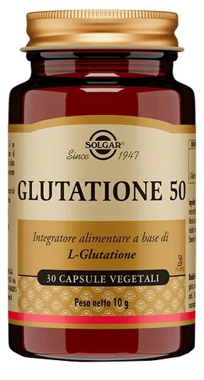 SOLGAR Glutathion 50 30 Plantaardige capsules Antioxidant