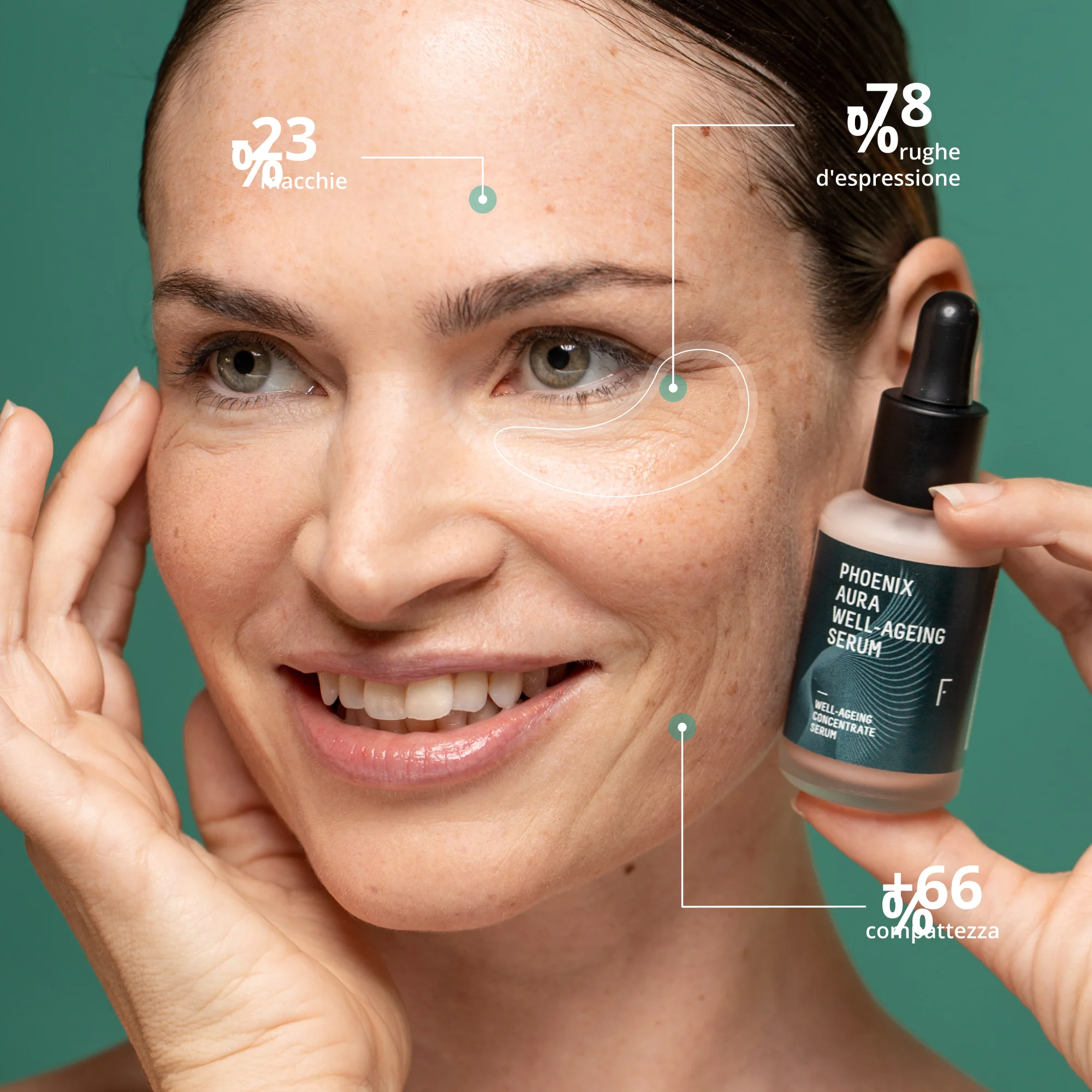 Viso Phoenix Aura Well Ageing Serum - Siero viso antirughe
