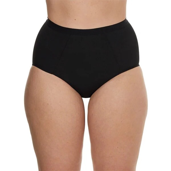 Kruidvat Cotton Shape Maxi sieviešu biksītes<br>melnas, XL izmērs, 2 gab.