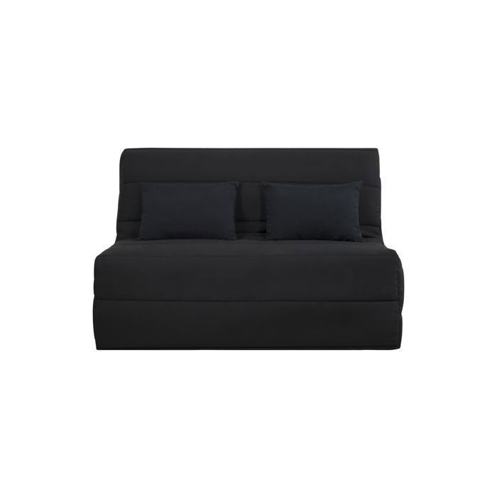 Banquette convertible BZ CECILIA - RELAXIMA - Couchage 140 x 190, pearl noir