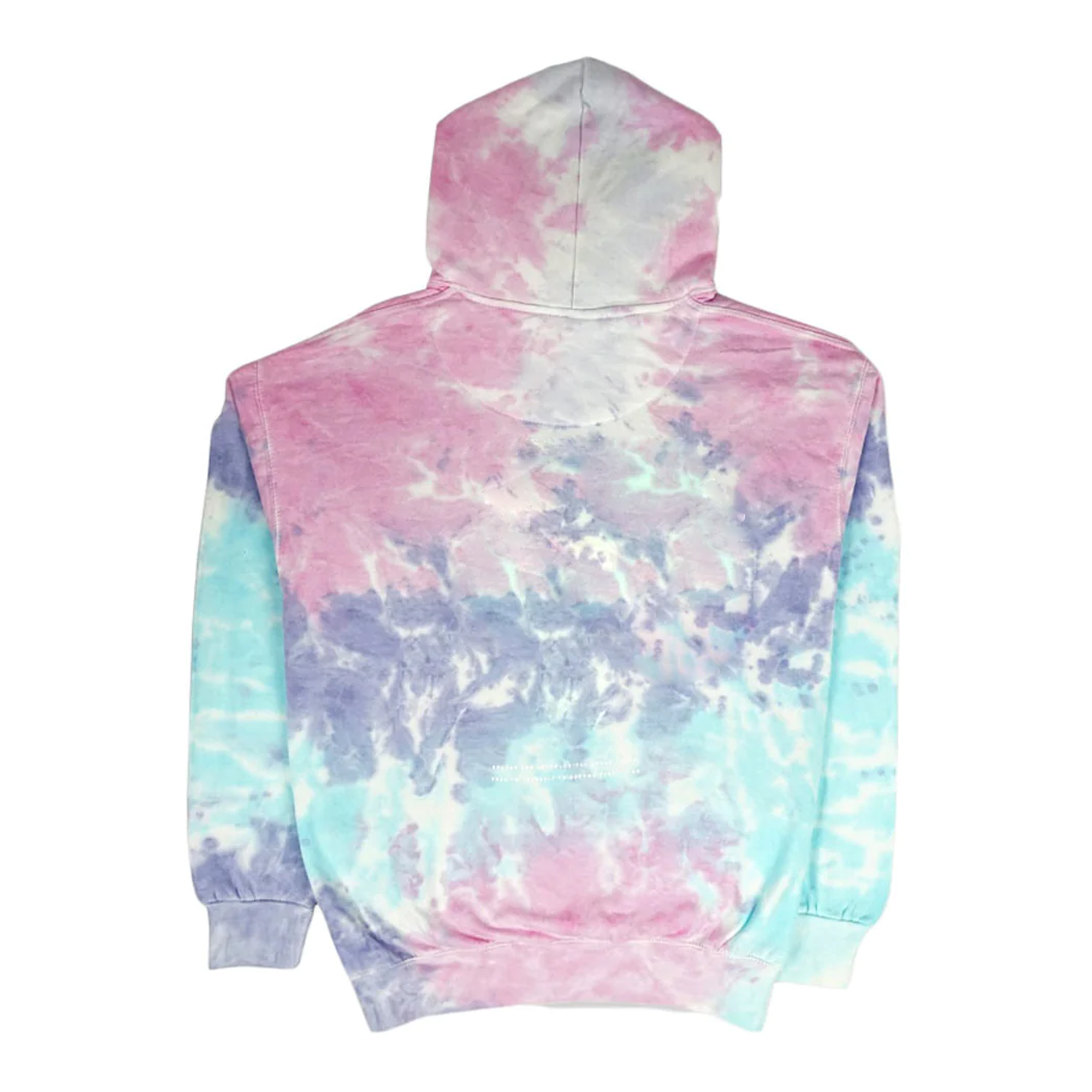 Sudadera Con Capucha Teñida Modelo Rainbow Tie Dye Colortone
