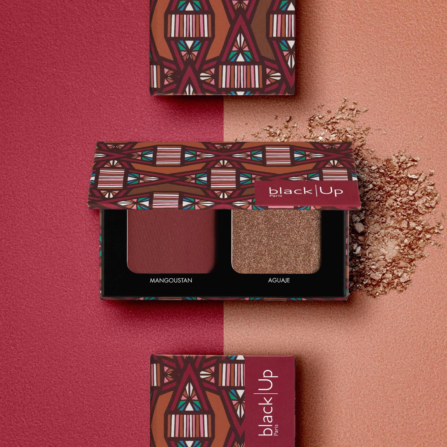 black Up Palette Wax Duo - Blush & Highlight