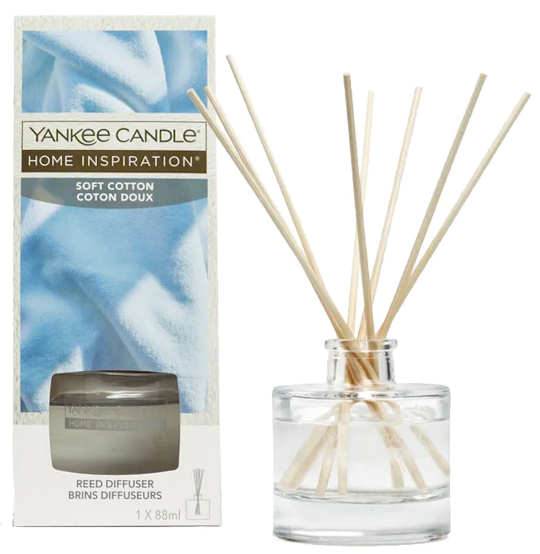 Yankee Candle Home Inspiration Patyczki Zapachowe Soft Cotton