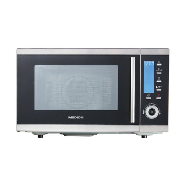 Cuptor cu microunde 4 în 1 din oțel inoxidabil (MD15501)