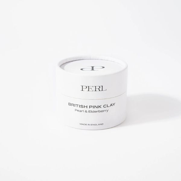 PERL Cosmetics British Pink Clay Mask – Nachfüllpackung aus Pappe