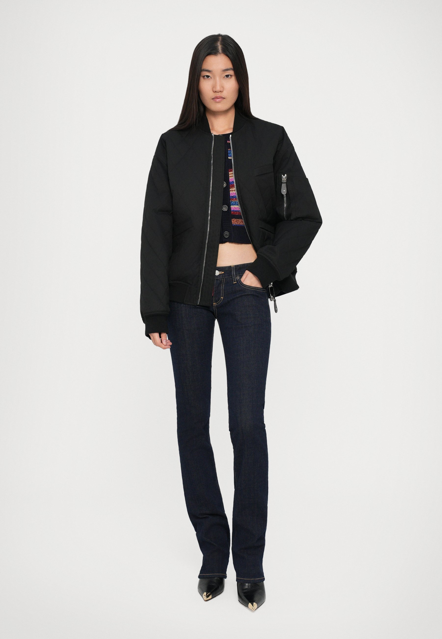 Dsquared2 bomberjack - zwart