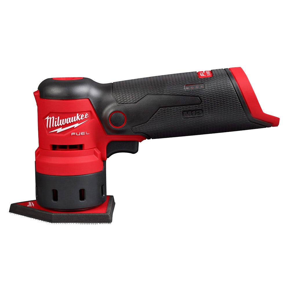 Lixadeira orbital MILWAUKEE FUEL™ 12V para trabalhos de precisão em couro M12FDSS0