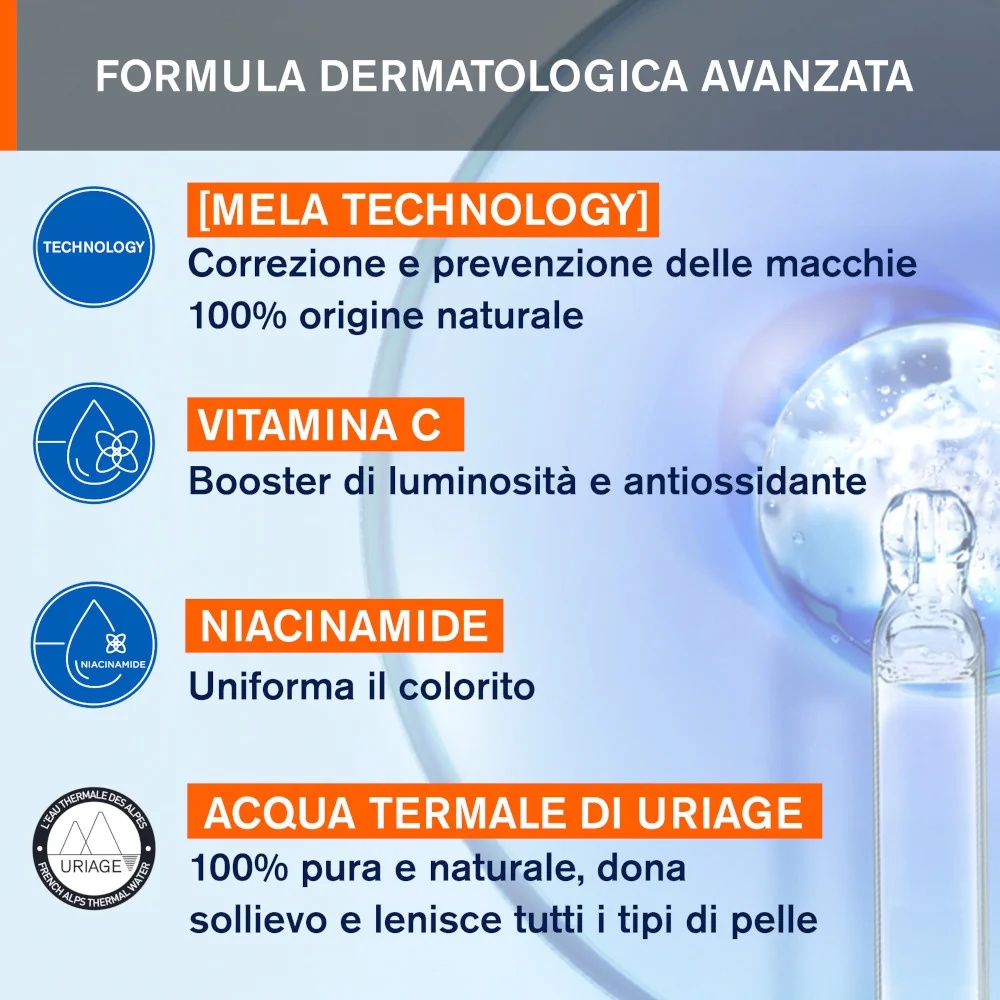URIAGE Depiderm Mousse Det 100 ml Kirgastav toime