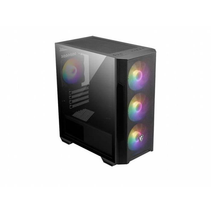 Gaming pc-behuizing - MSI - MAG Forge M100R - Mid Tower - Zwart