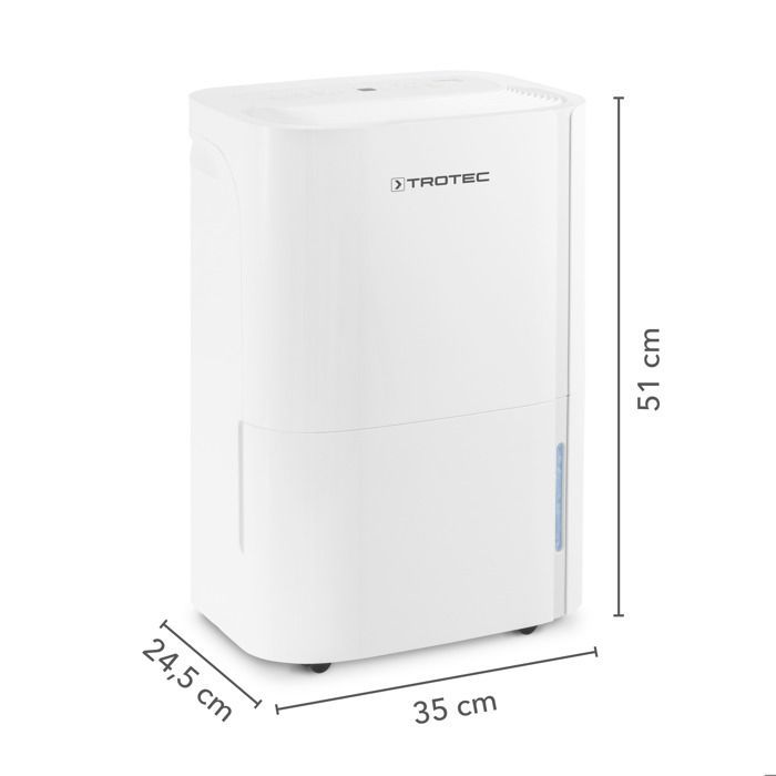 Deumidificatore TROTEC TTK 54 E - 18 l/giorno - Asciugatura bucato - Ionizzatore integrato