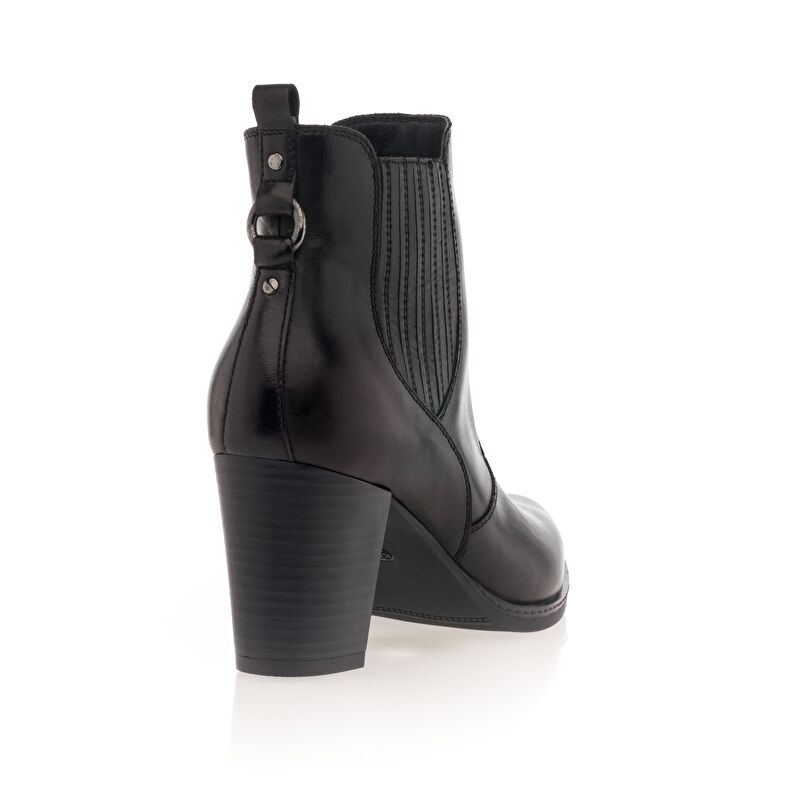 Schwarze Damenstiefel / Stiefeletten
