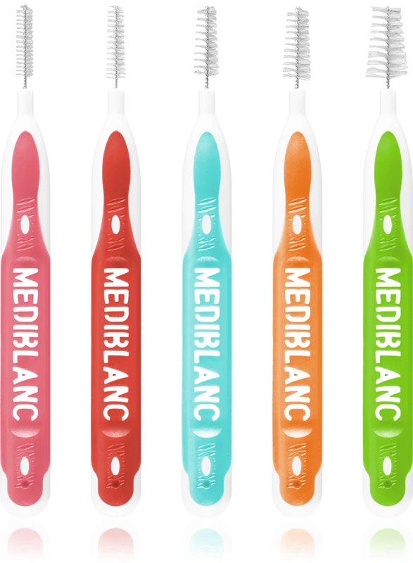MEDIBLANC Interdentale Pick-brush Mix interdentale borstel