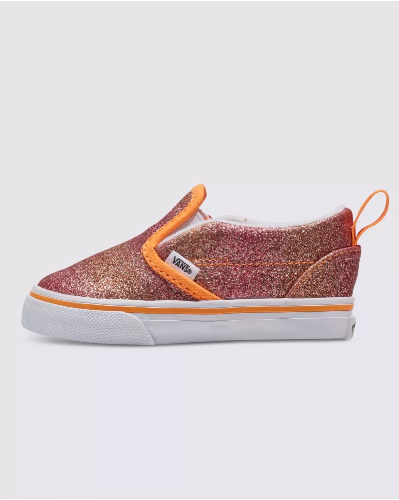 Toddler Slip-On V Glitter Shoe
