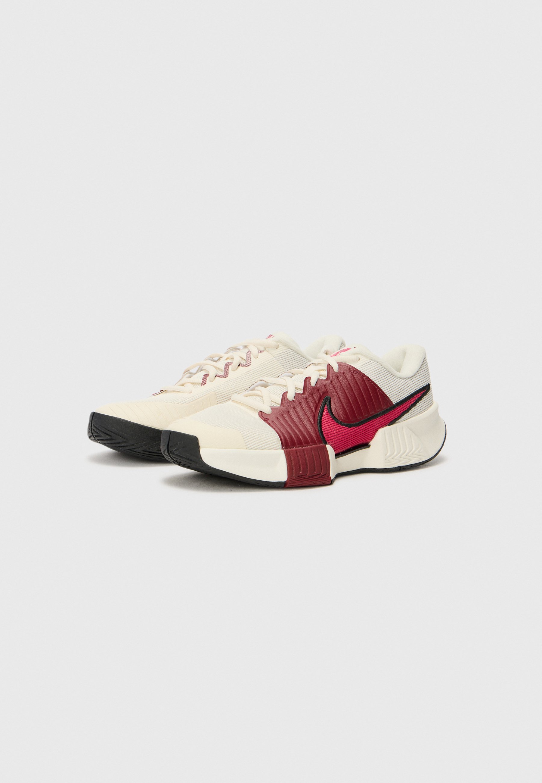 Chaussures de tennis multi-surfaces Nike Performance ZOOM GP CHALLENGE PRO HC - ivoire pâle/rose vif/voile/rouge équipe/noir