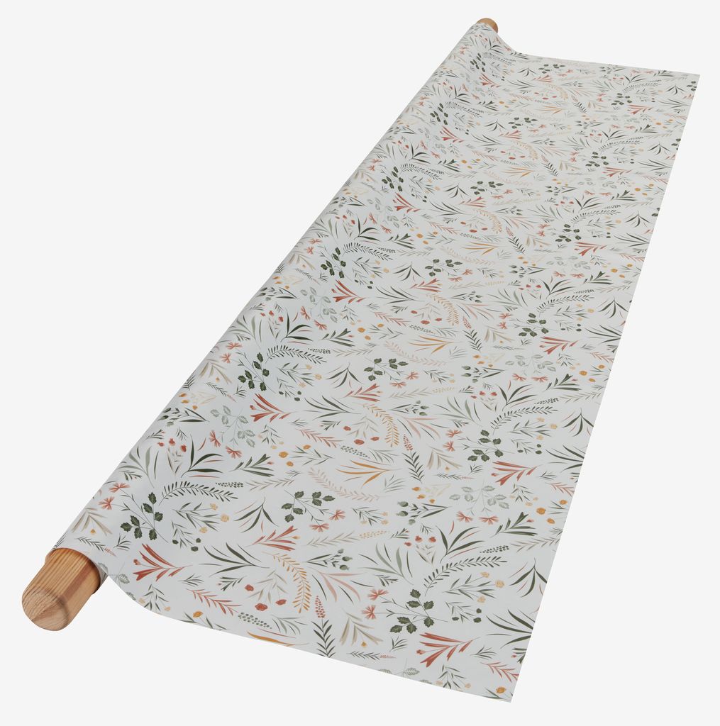 FLUEBLOM vaskots audums FLUEBLOM P140cm ziedi
