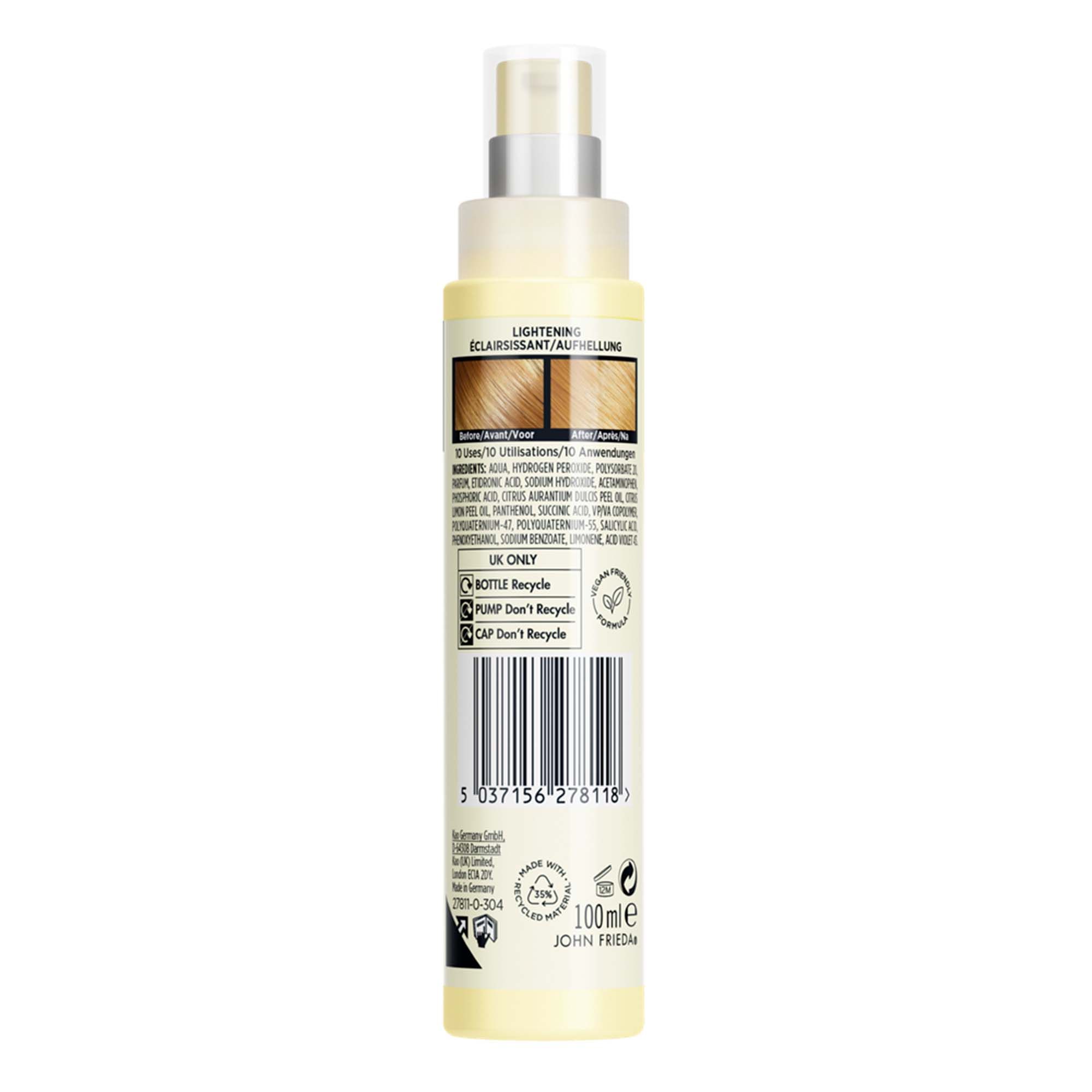 Sprej za posvjetljivanje kose Sheer Blonde Go Blonder Boje za kosu
