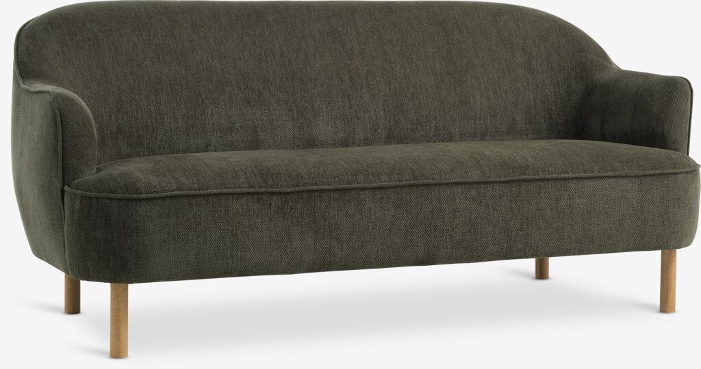 BREDAL BREDAL 2,5-vietė alyvuogių žalios/ąžuolo spalvos sofa